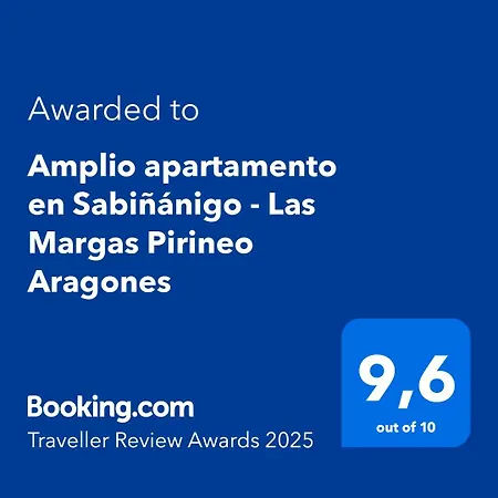 Amplio En - Margas Pirineo Aragones شقة Sabiñánigo