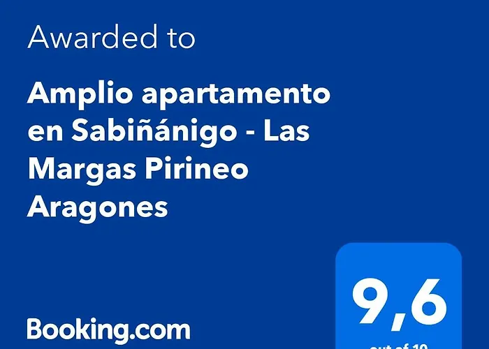 Amplio En - Margas Pirineo Aragones Lägenhet Sabiñánigo